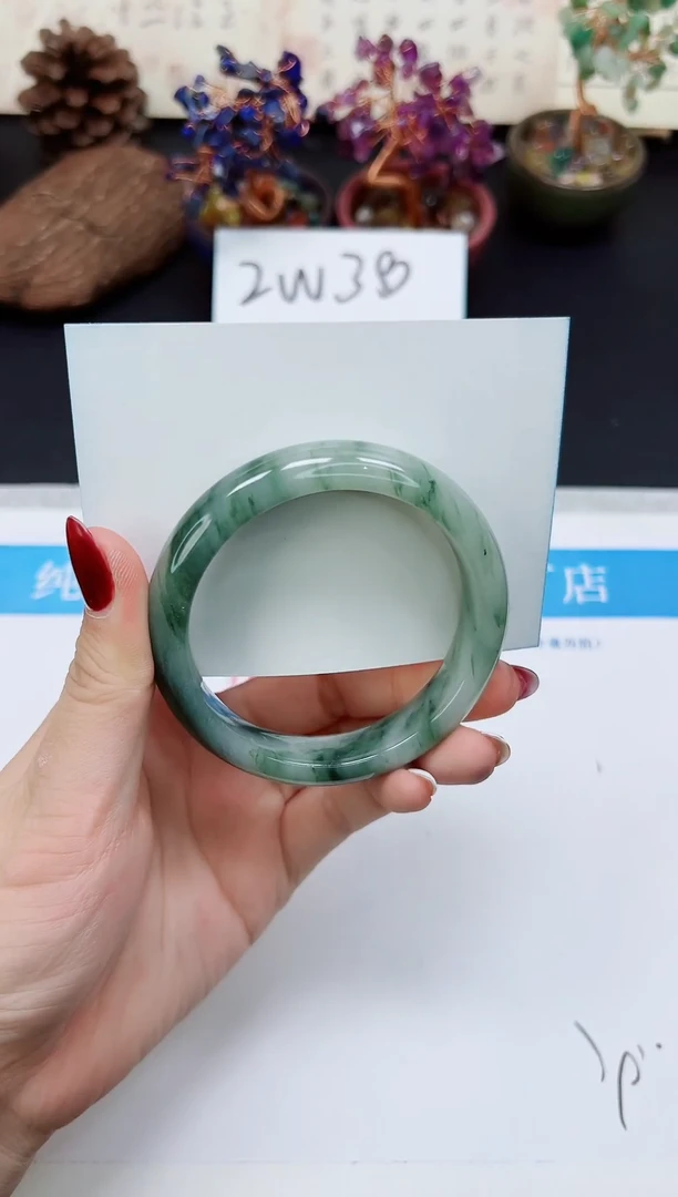 未镶嵌手镯石英质玉A230-55`56`57