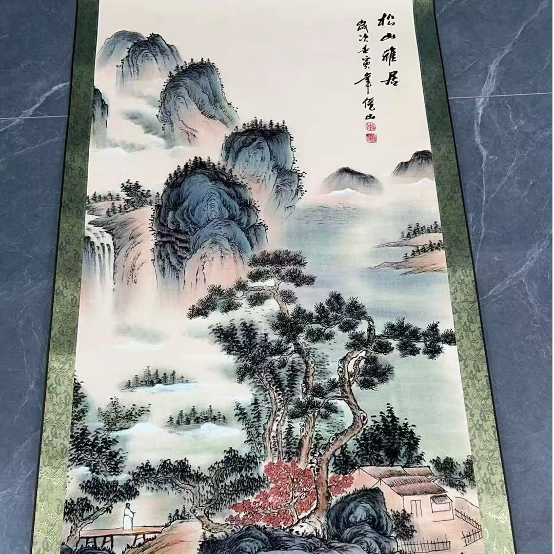 四尺（松山雅居）高清数字还原 复刻 居家装饰挂画