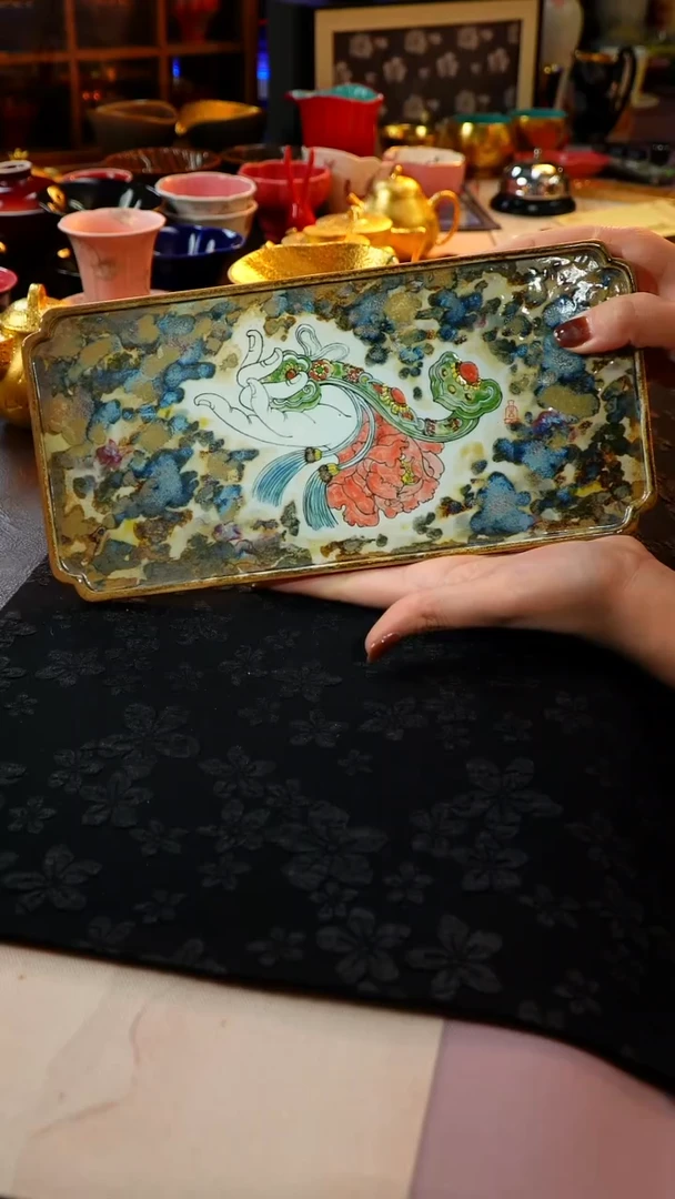 茶杯紫砂【宜景窑系列】壶承