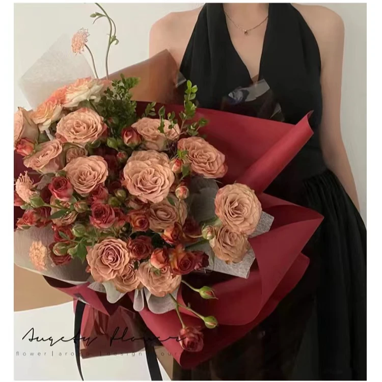 加厚防水风华纸花艺鲜花包装纸花艺花束鲜花包装材料