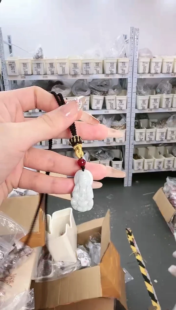 翡翠未镶嵌颈饰X-D376155