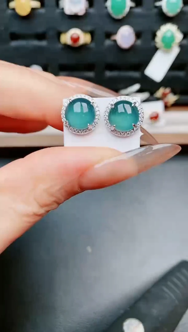 【闪购商品】翡翠戒指银S925镶嵌....