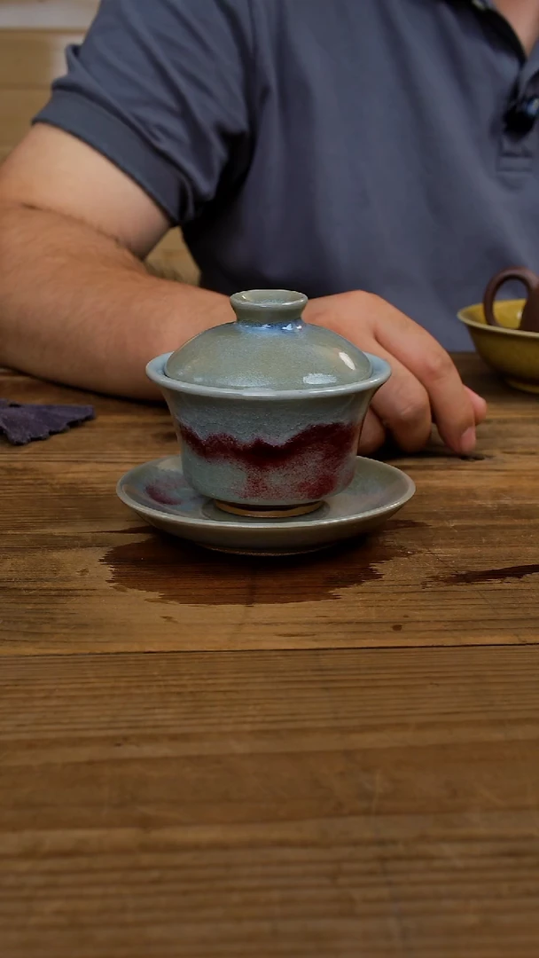 茶壶紫砂钧瓷 盖碗