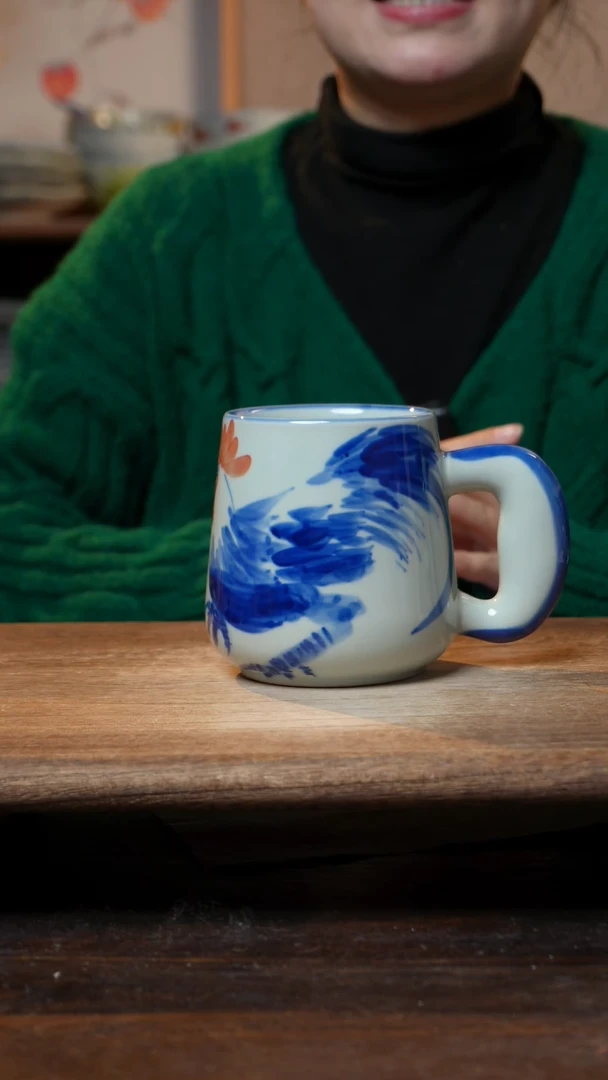 【闪购商品】碗1个景德镇高温瓷釉下瓷