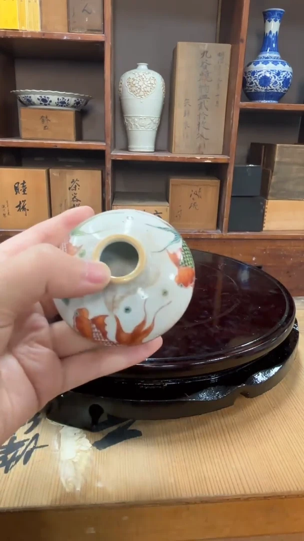 水鱼陶瓷陶瓷陶瓷摆件