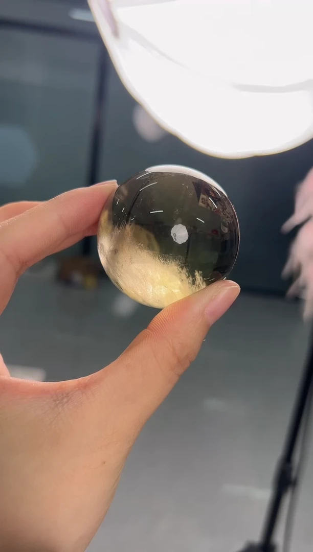 未镶嵌珠宝半成品水晶M714 约4.8cm