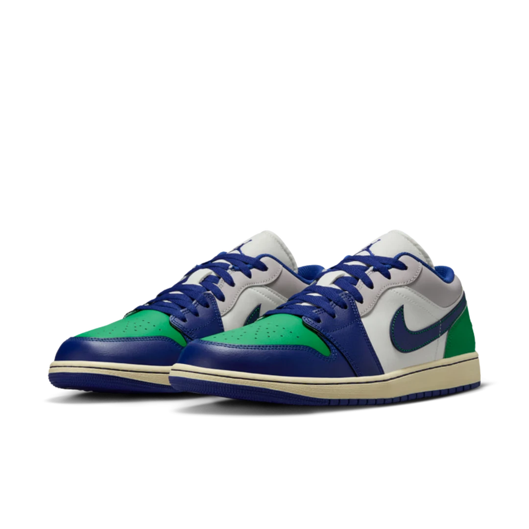 NIKE/耐克AJ1板鞋蓝绿防滑耐磨男子低帮休闲运动鞋553558147