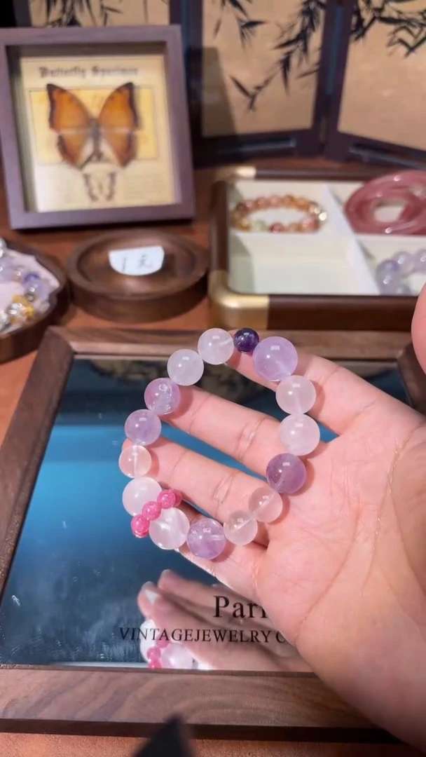 未镶嵌手串水晶安*金1