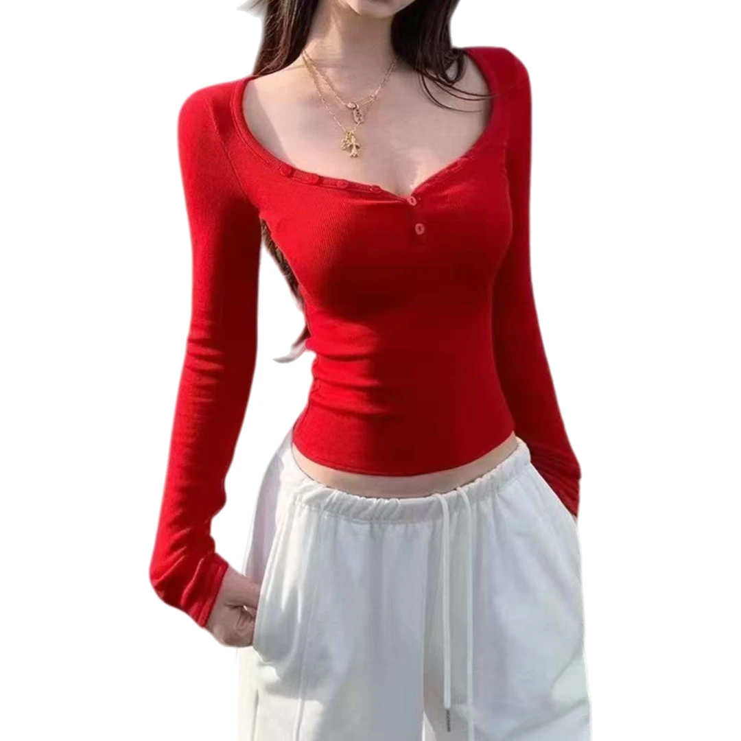 大漂亮家《和我恋爱》纯欲打底衫冬款加厚保暖8888