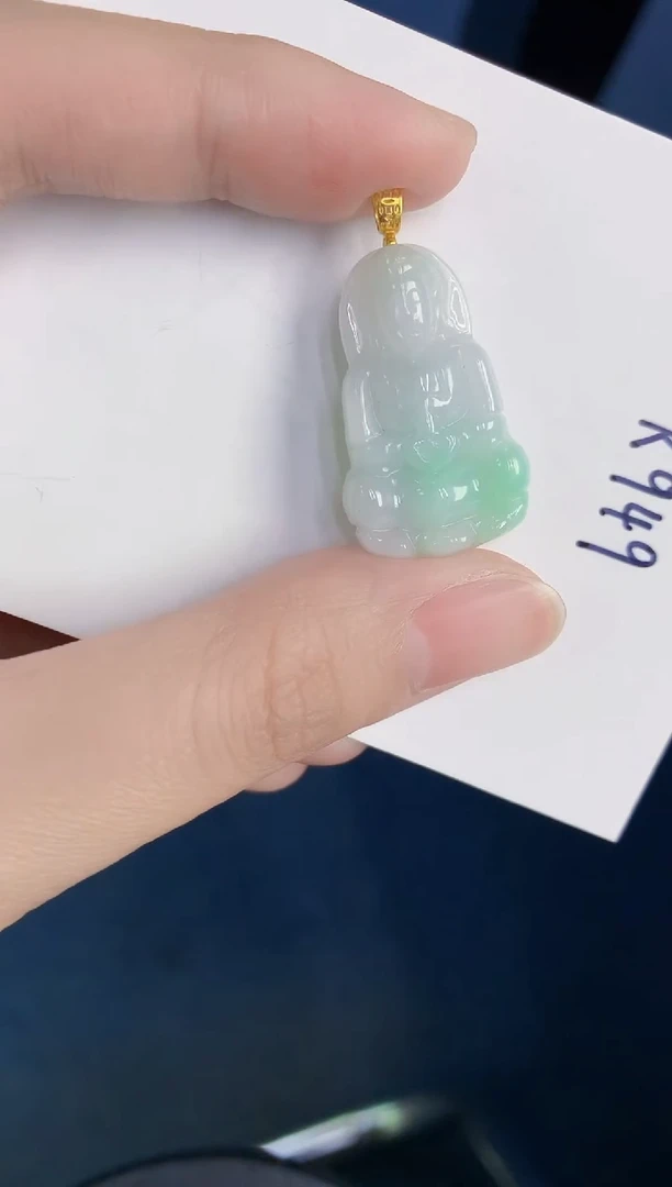 颈饰未镶嵌翡翠天然翡翠缅甸A货