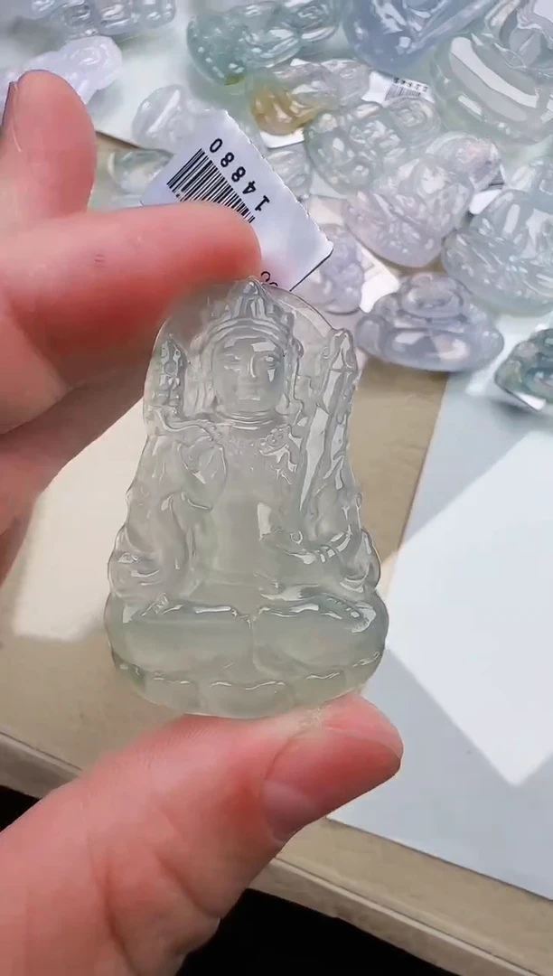 颈饰未镶嵌翡翠缅甸翡翠a货