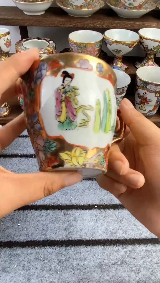 摆件微瑕慎拍景德镇窑老厂瓷器