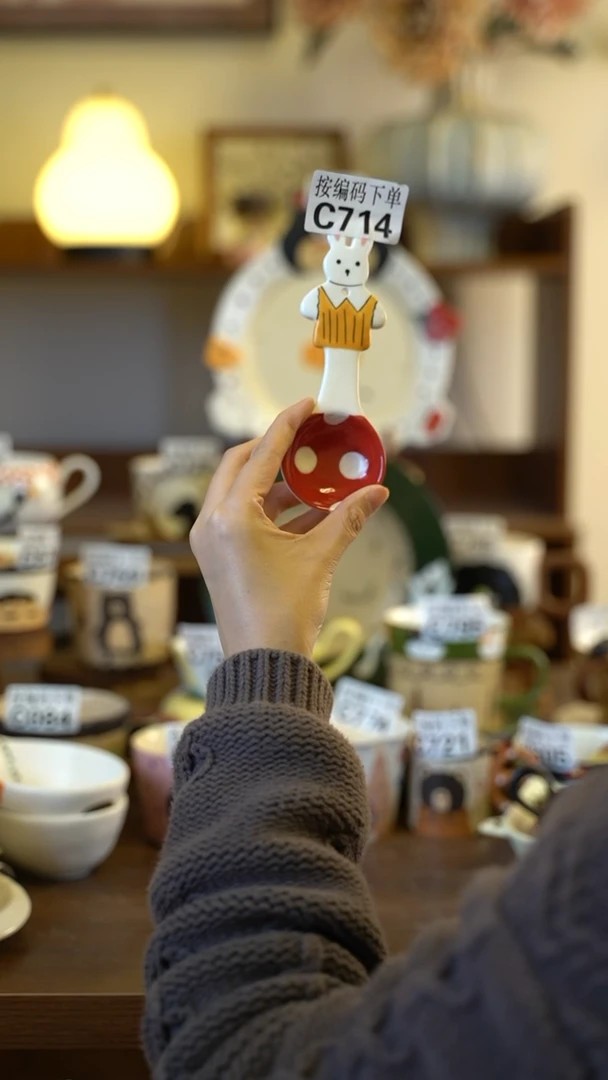 摆件陶C714 阿满屋手工手作陶瓷