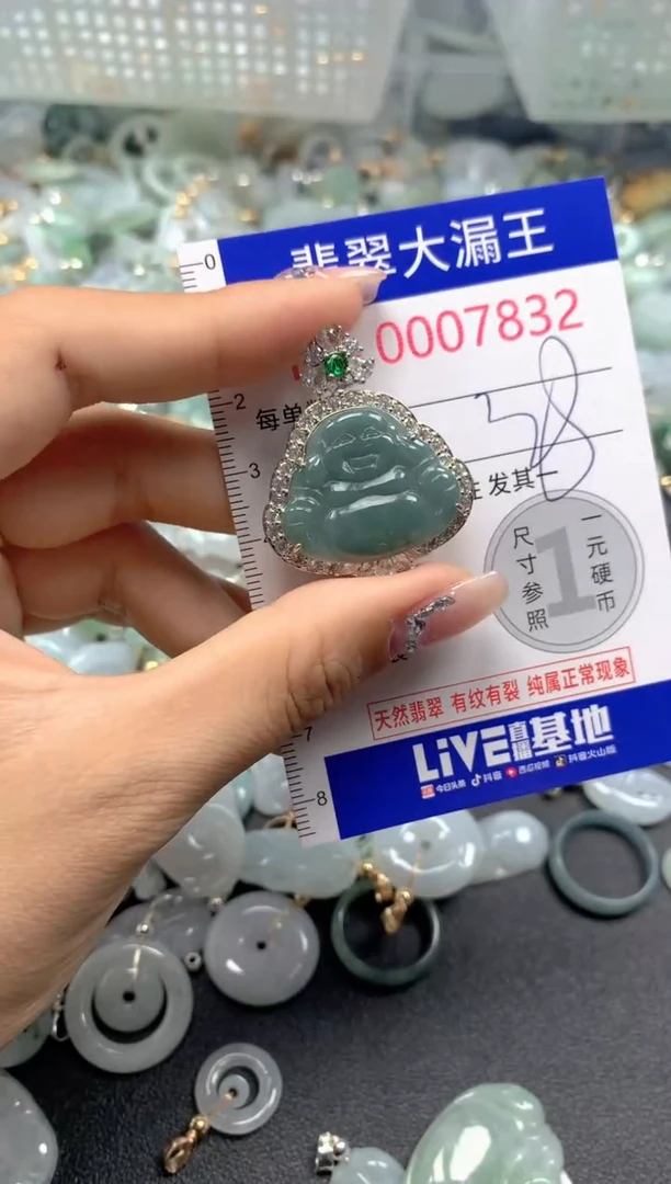 颈饰未镶嵌翡翠7832