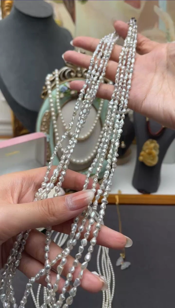 【闪购商品】海水珍珠项链合金th5635项链