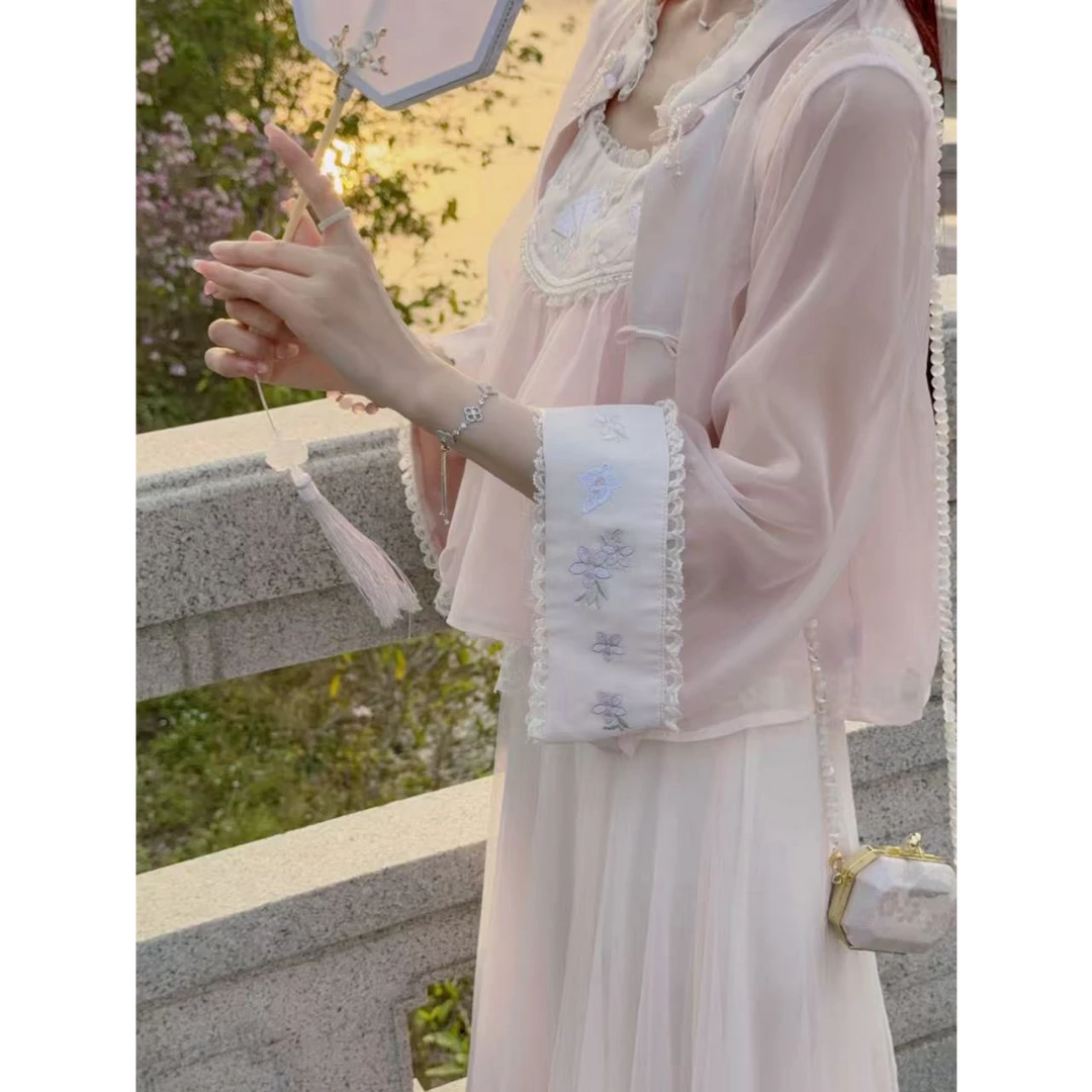 妖精的美美【小烟桃】美绝了的烟染古风仙气小套装