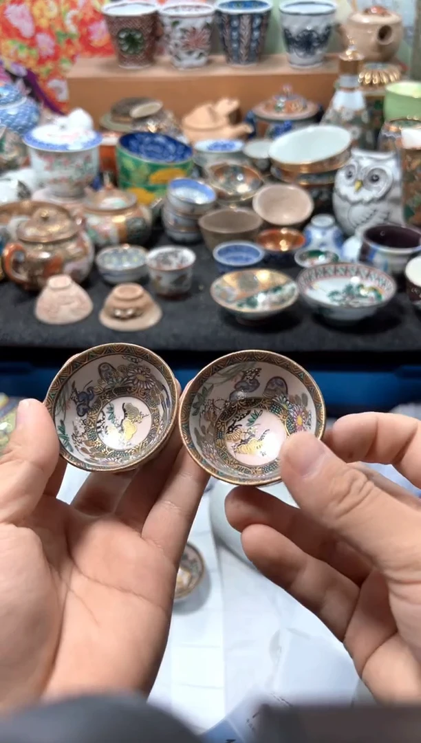 瓷片?*兽夏目海外回流瓷器中古品。