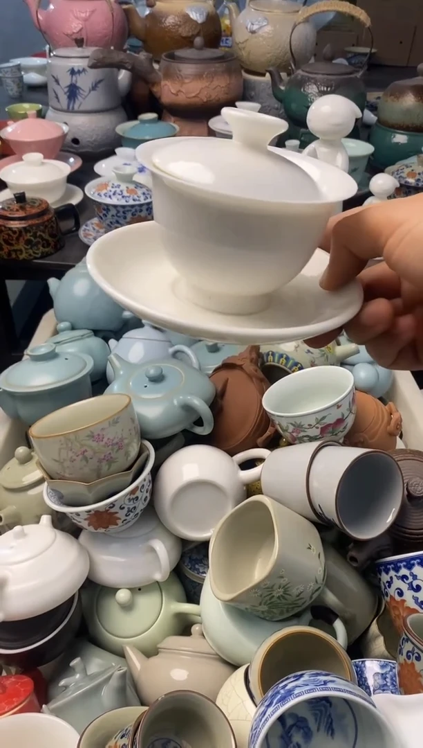 高端 茶壶 茶杯 茶具 轻轻微瑕