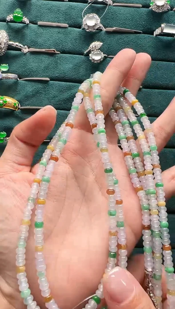 颈饰合金翡翠KDF1122-001