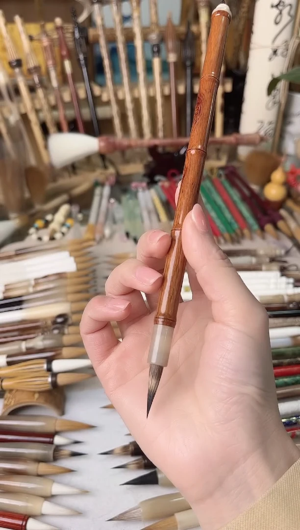 【清水试笔，拒绝蘸墨】墨琳笔庄毛笔1支