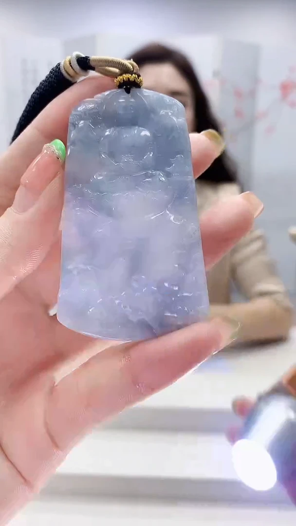 未镶嵌定制翡翠4829ry-毛货挂件82