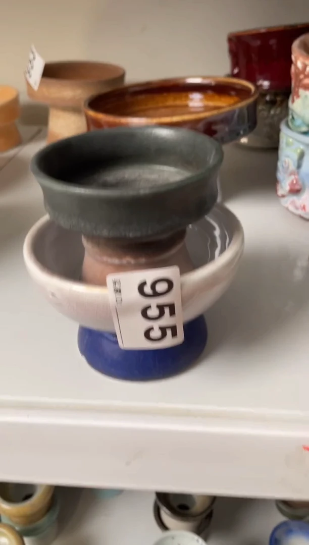 【闪购商品】摆件955微瑕知木小芳花盆