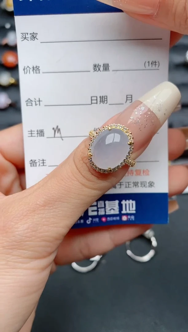 【闪购商品】翡翠戒指银S925镶嵌..............