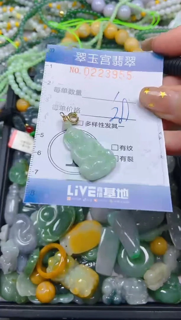 颈饰未镶嵌翡翠闪购C0223955