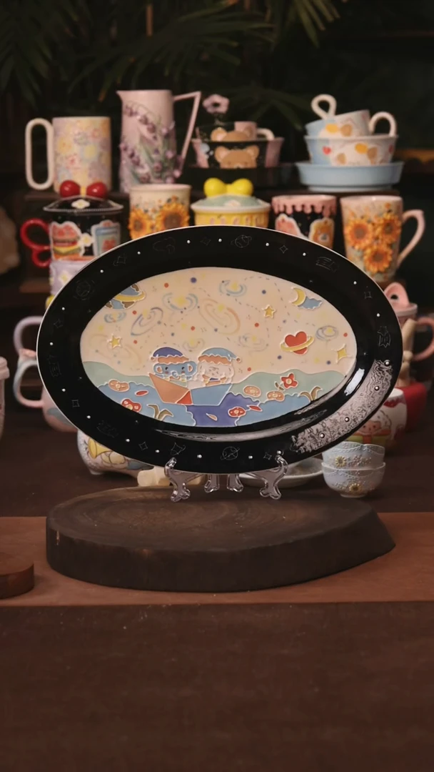 杯子景德镇原创手作陶瓷