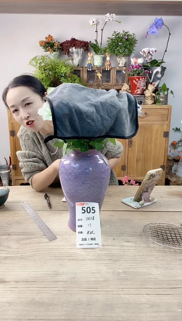 小玩子花盆直播编号505