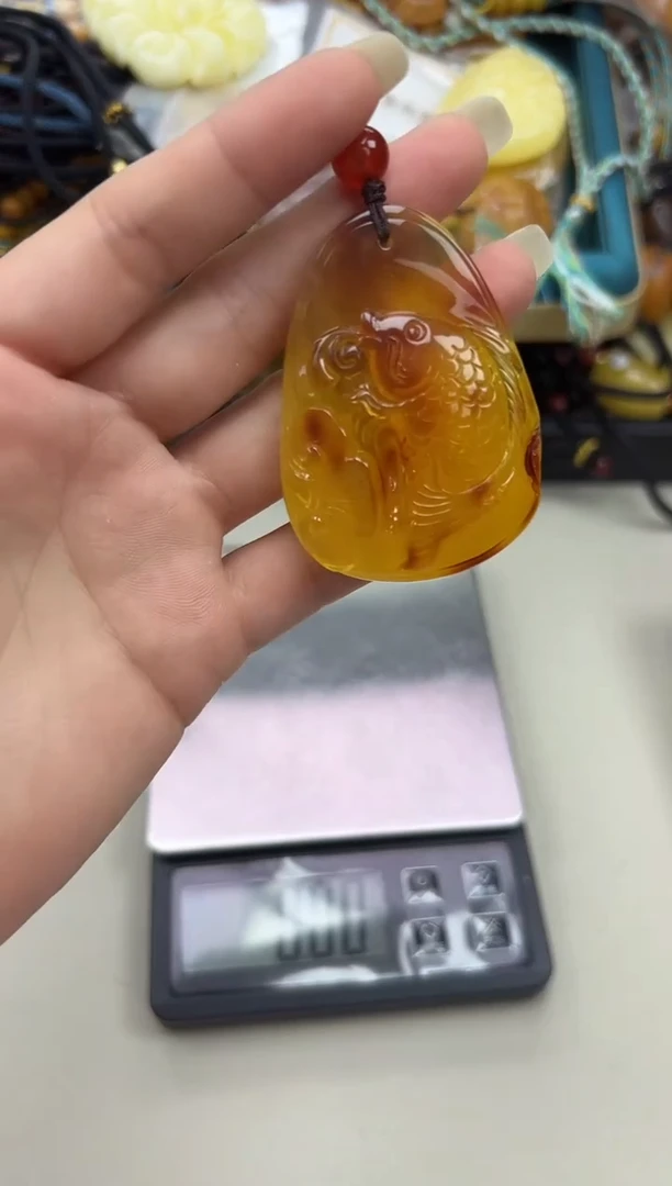 裸石蜜蜡未镶嵌天然琥珀蜜蜡