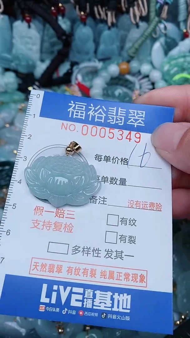 【闪购商品】翡翠颈饰未镶嵌...0005349