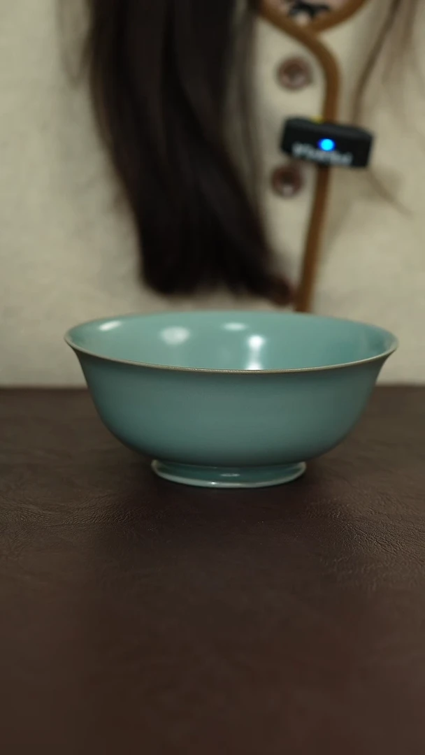 摆件陶原矿原釉汝宋汝瓷