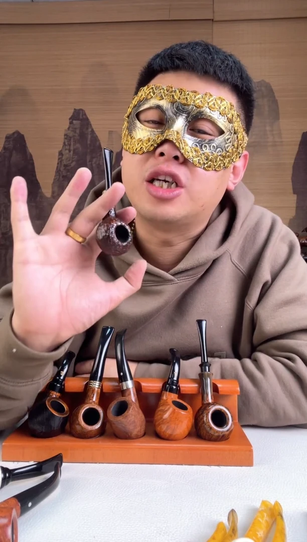 石楠木纯手工意大利石楠木烟斗