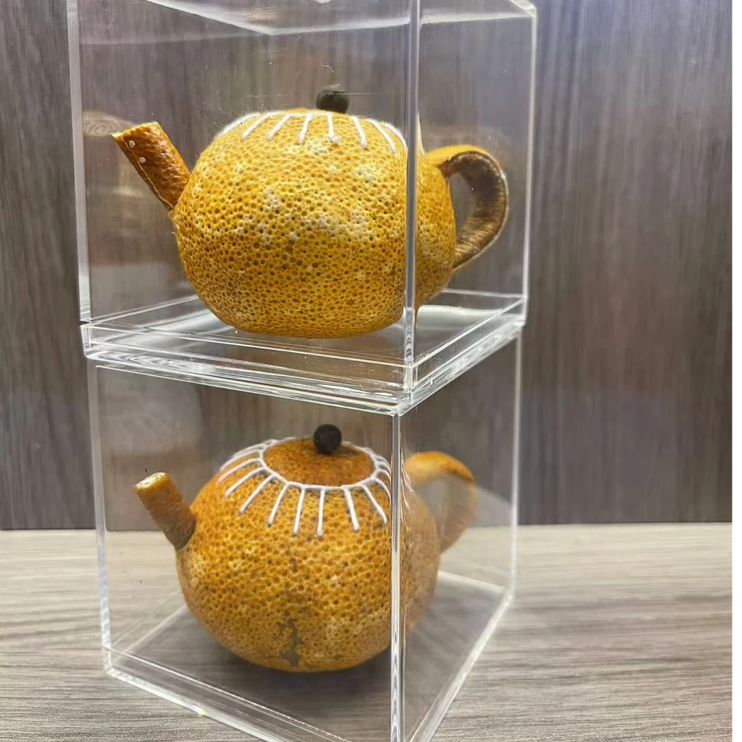 手工壶 新会普洱陈皮手工壶*（百年胶）