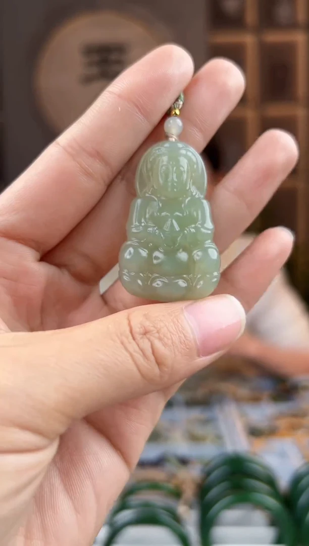 颈饰未镶嵌和田玉拍一发一，拍一发一