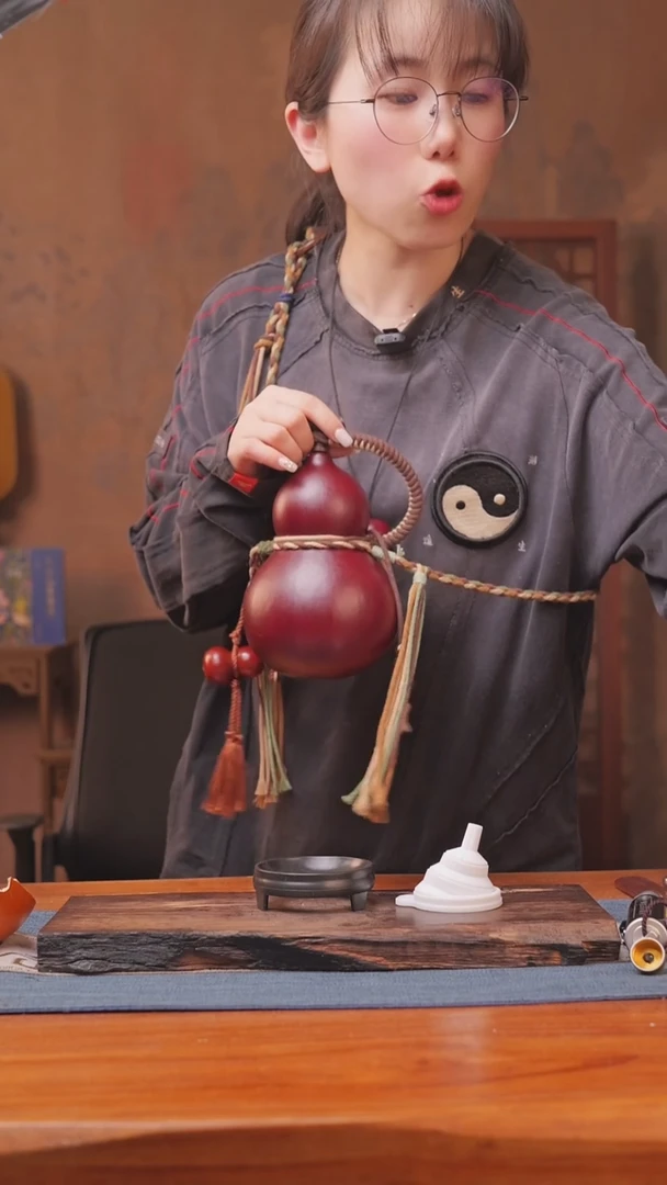 444号链接精品大漆葫芦现货现发[一物一拍]