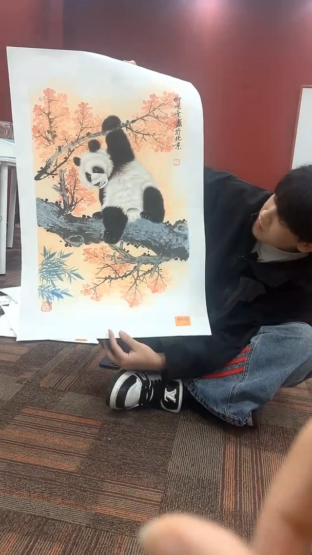 国画柳晓叶国画作品2.7平尺