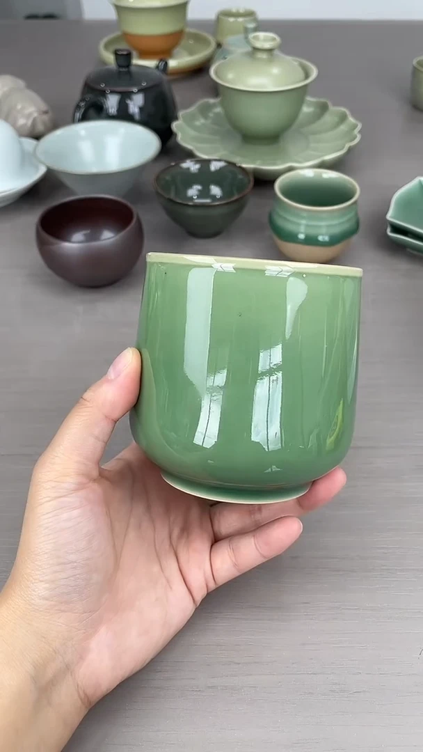 龙泉青瓷福利放漏微微暇