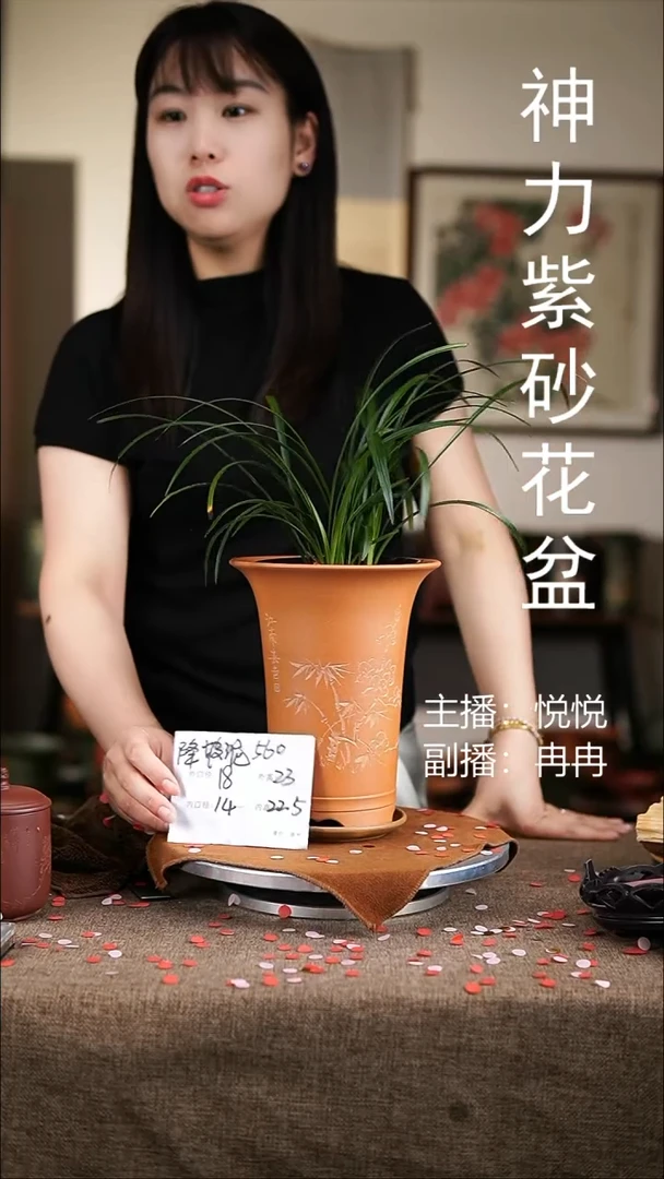 紫砂花盆紫砂花盆560+z