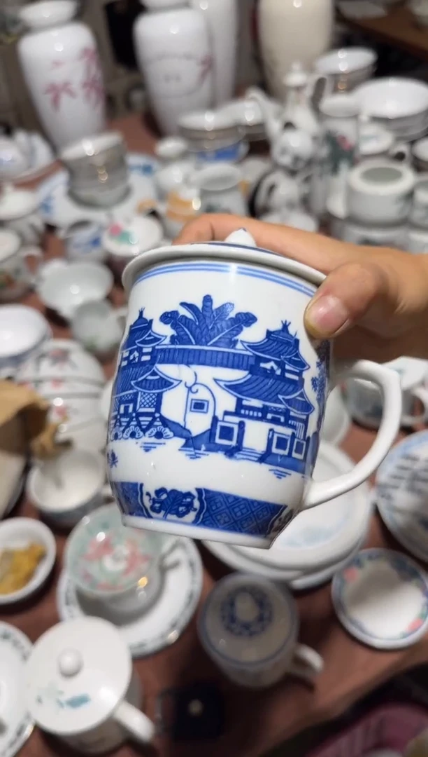 摆件梧桐办公杯300毫升有瑕请慎拍