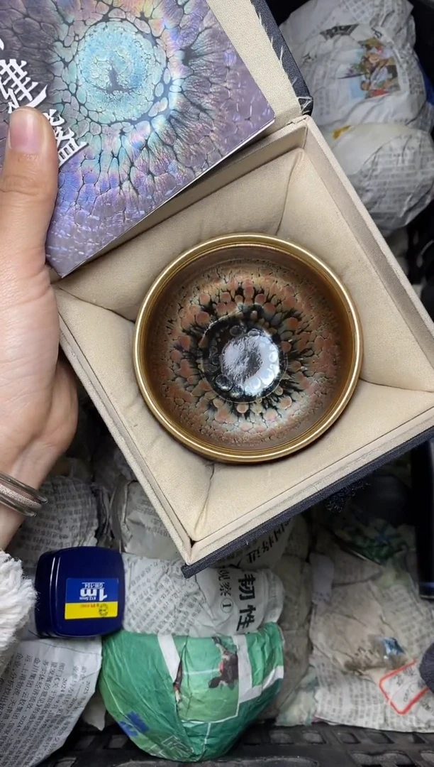 【闪购商品】茶盏金樽 将军 盏三疯建盏茶器