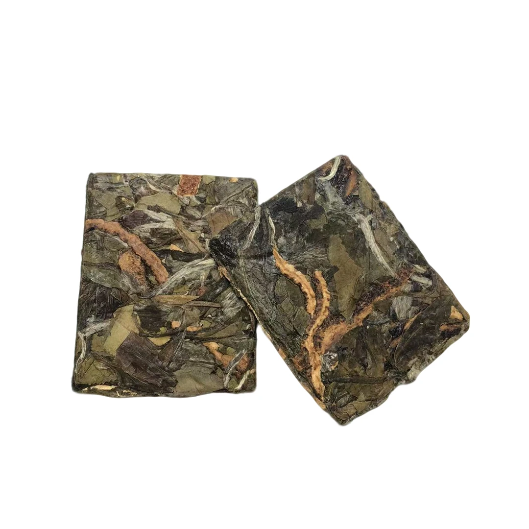 品茗芬822号链接陈皮白茶紧压小片YCGZ