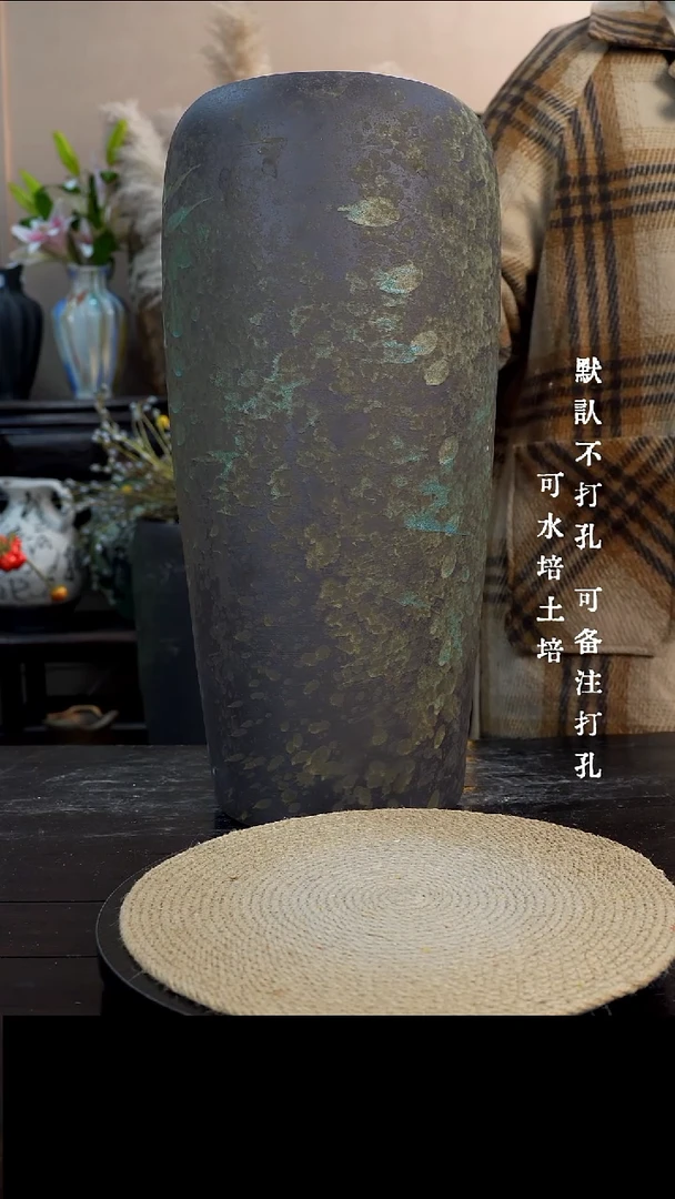 摆件陶瓷341景德镇高档陶瓷花瓶高度50