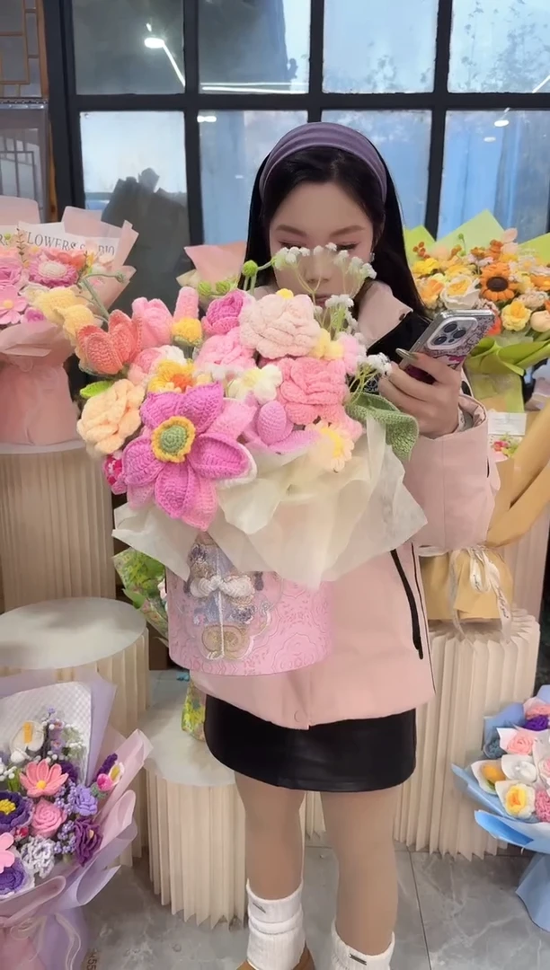 非遗手工花束，孤品清仓