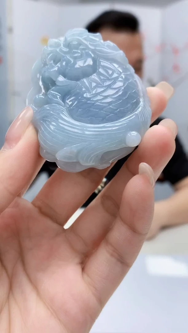 定制翡翠未镶嵌5161lr-毛货挂件43