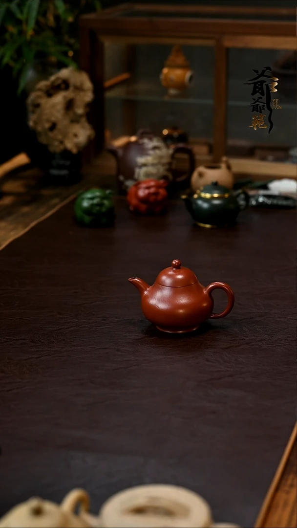 茶壶紫砂奔***牛宜兴紫砂壶矮秋水