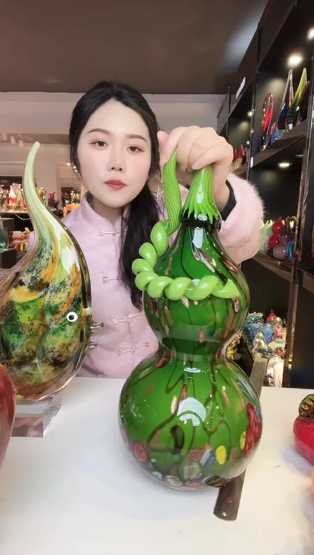 【闪购商品】茶盏琉璃摆件家居摆件