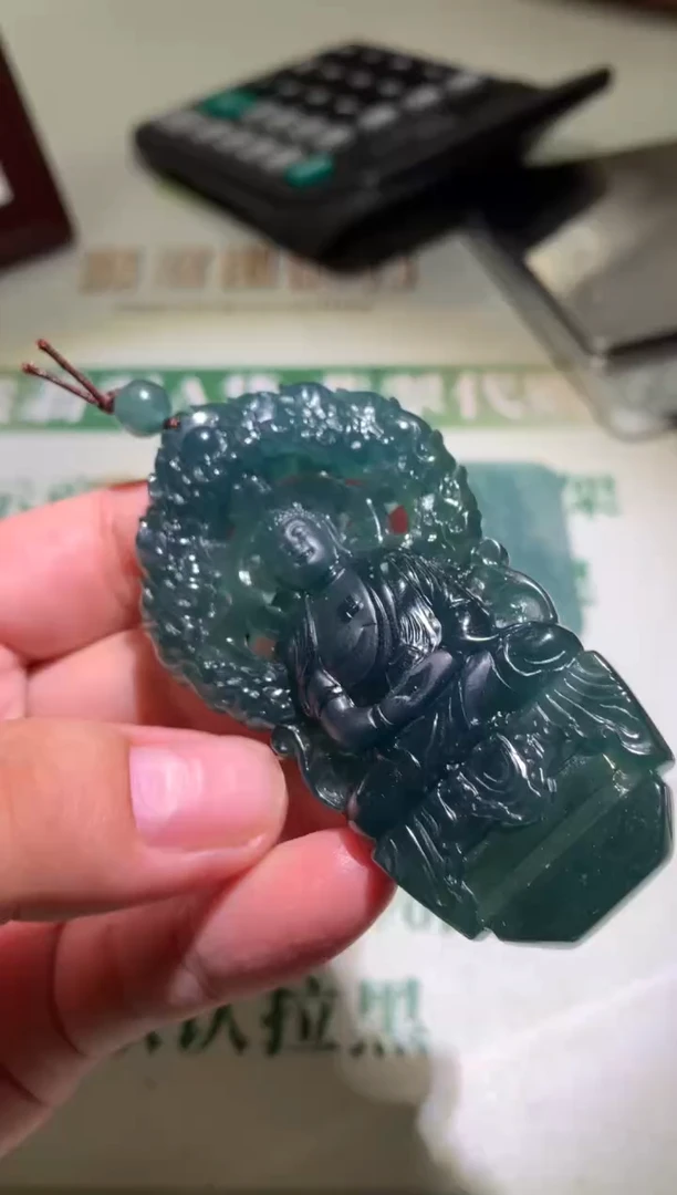 定制翡翠未镶嵌孺***~毛货-不退不换