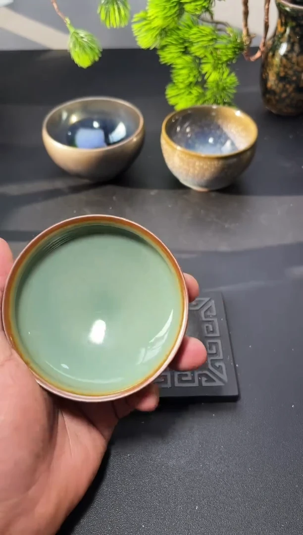 茶盏154叶紫建盏